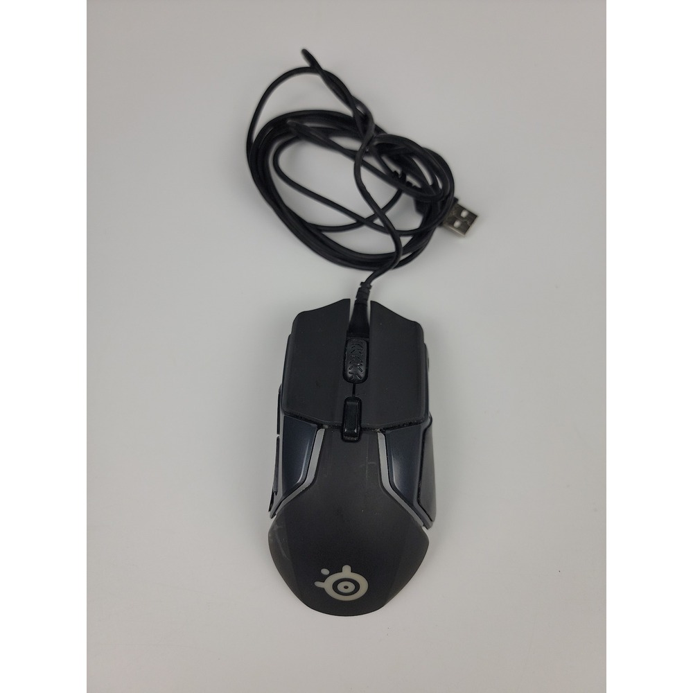 SteelSeries Rival 600 Wired Gaming Mouse Black RGB Dual Optical Sensor M-00010